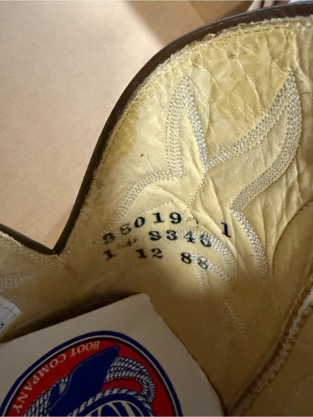 HONDO 1989 Genuine Elephant Cowboy Boots- women’s - Picture 8 of 9